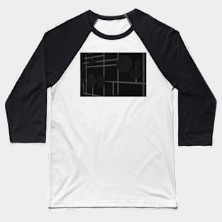 Abstract Art Baseball T-Shirt